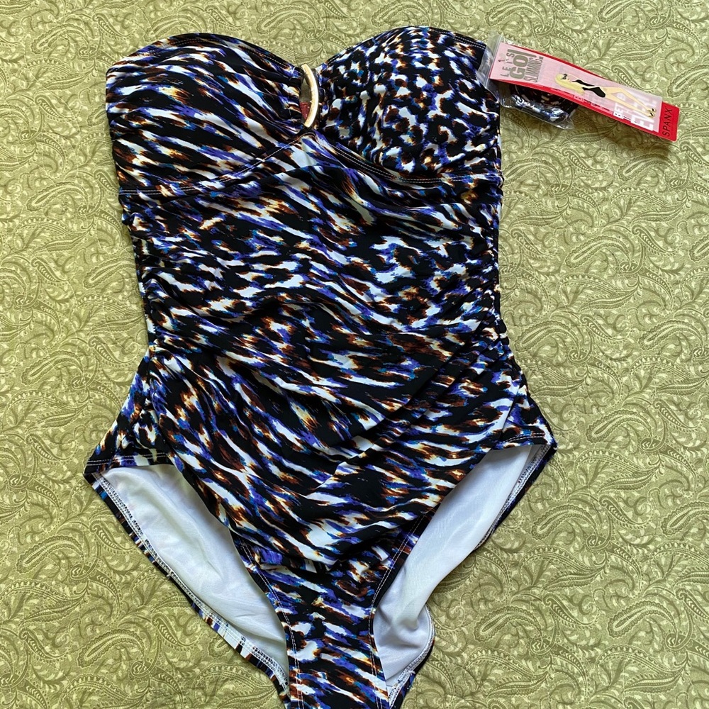 NWT SPANX one piece swim suit